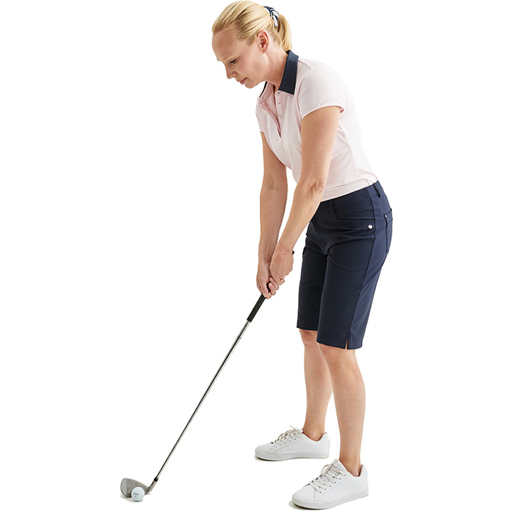 Lds Grace cityshorts 50 cm - navy