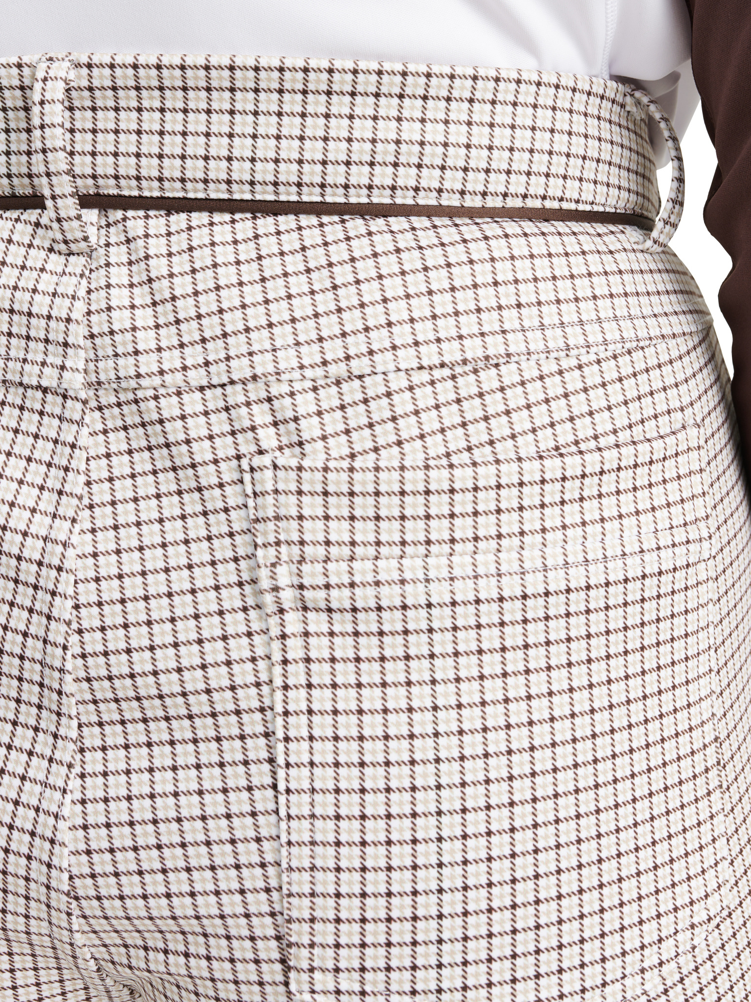 Lds Druids windvent trousers - pines check
