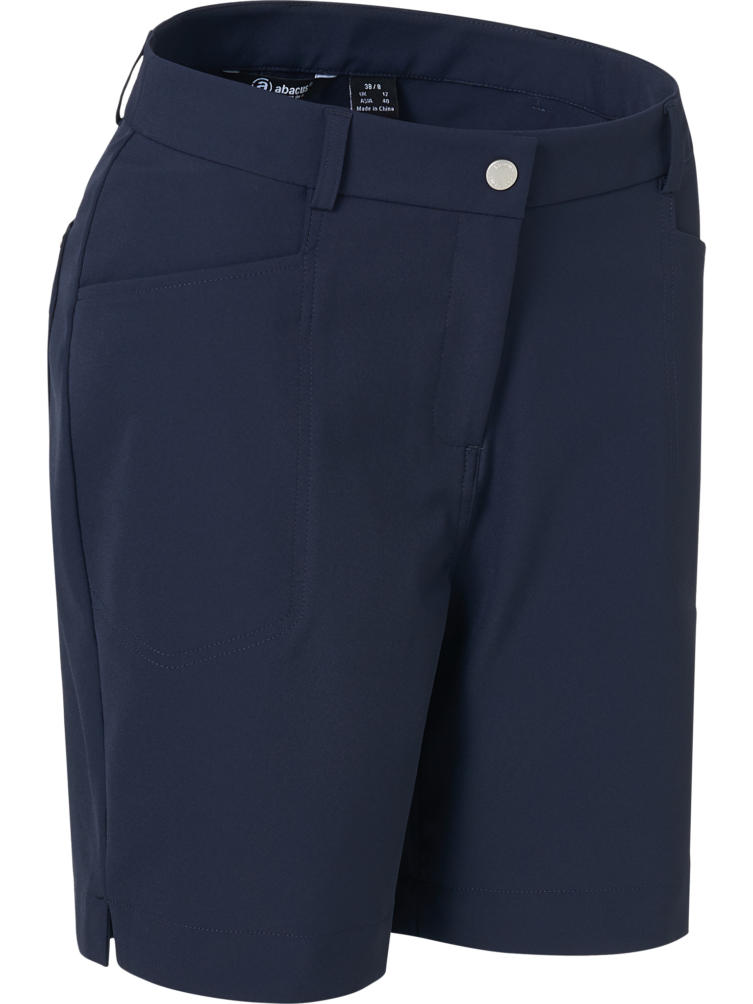 Lds Grace high waist shorts 45cm - navy