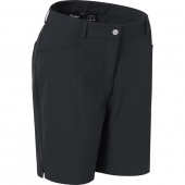 Lds Grace high waist shorts 45cm - black