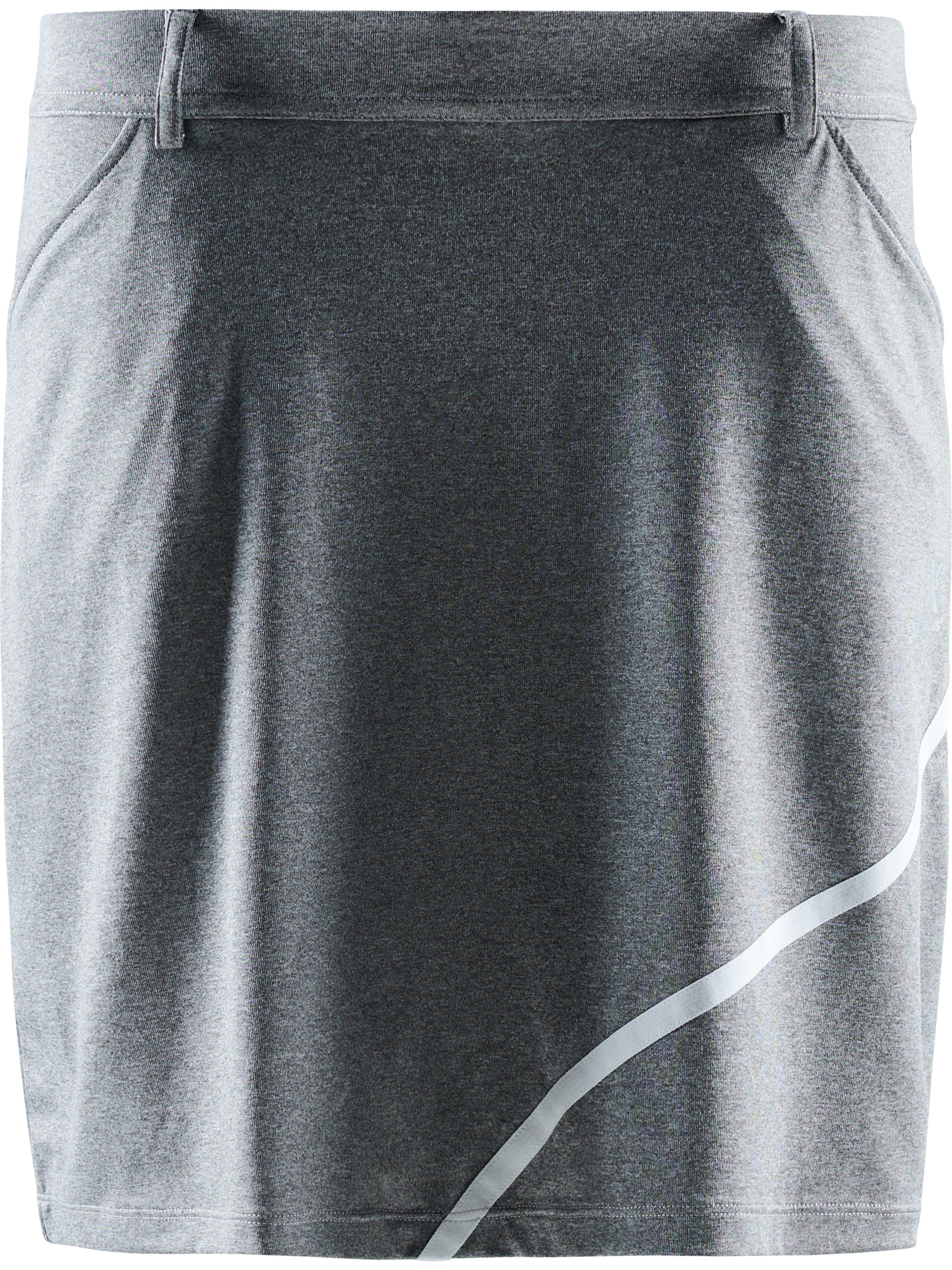 Lds Albatross 37.5 skort 45cm - greymelange