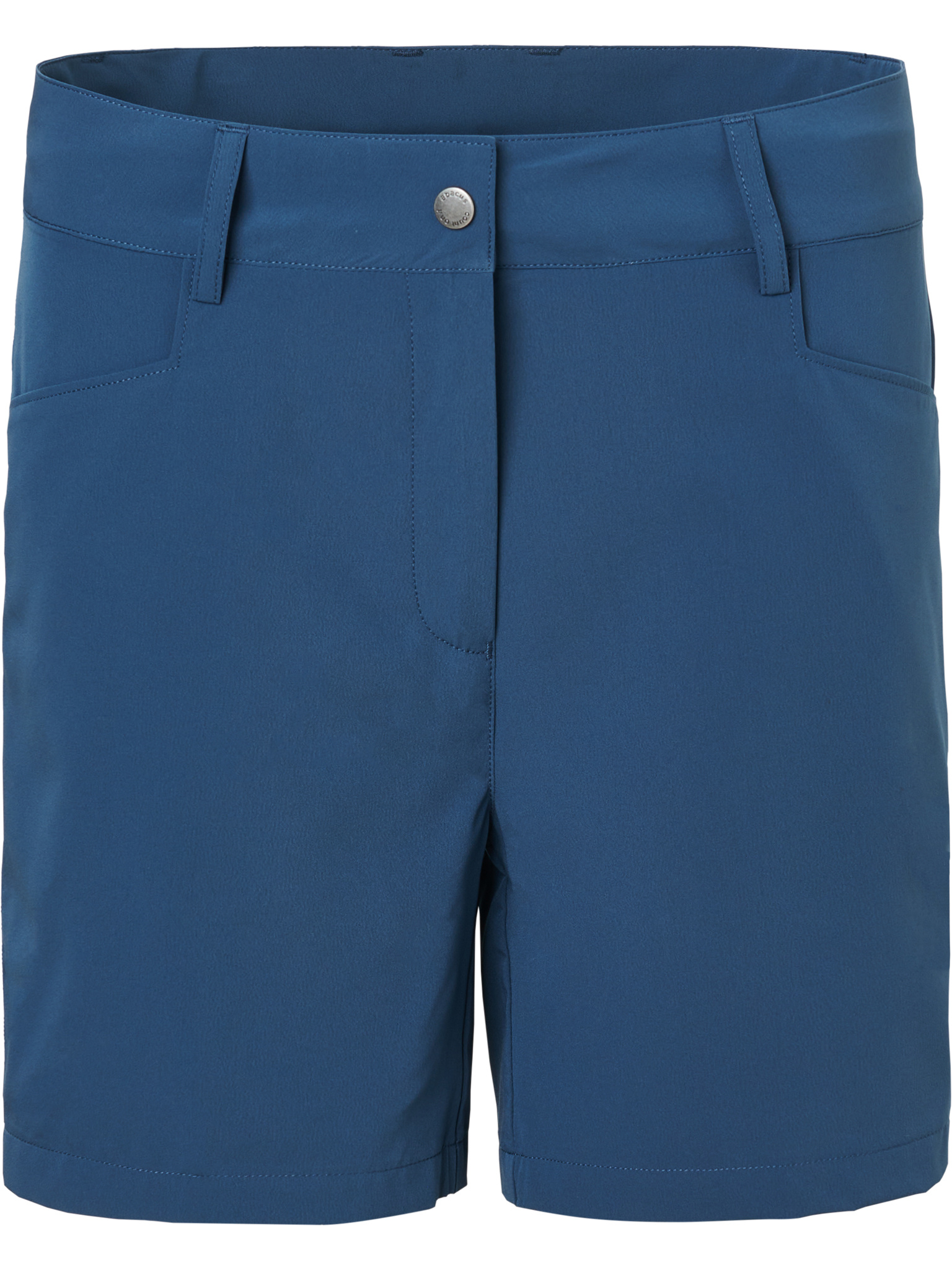 Lds Brook stripe shorts - peacock blue