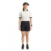 Lds Brook stripe shorts - black