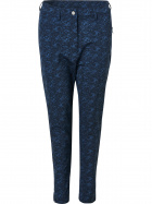 Lds Elite Graphic 7/8 trousers - peacock blue Lds Elite Graphic 7/8 trousers - peacock blue