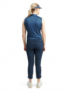 Lds Elite Graphic 7/8 trousers - peacock blue Lds Elite Graphic 7/8 trousers - peacock blue