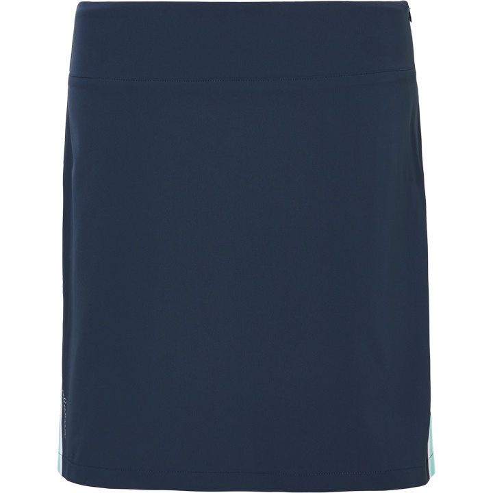 Lds Brook stripe skort 50cm - navy
