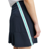 Lds Brook stripe skort 50cm - navy Lds Brook stripe skort 50cm - navy