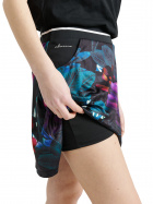 Lds Juliet skort 45cm - flower Lds Juliet skort 45cm - flower