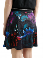 Lds Juliet skort 45cm - flower Lds Juliet skort 45cm - flower