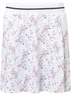 Lds Juliet skort 45cm - white floral Lds Juliet skort 45cm - white floral