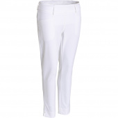 Lds Elite 7/8 trousers mid waist - white