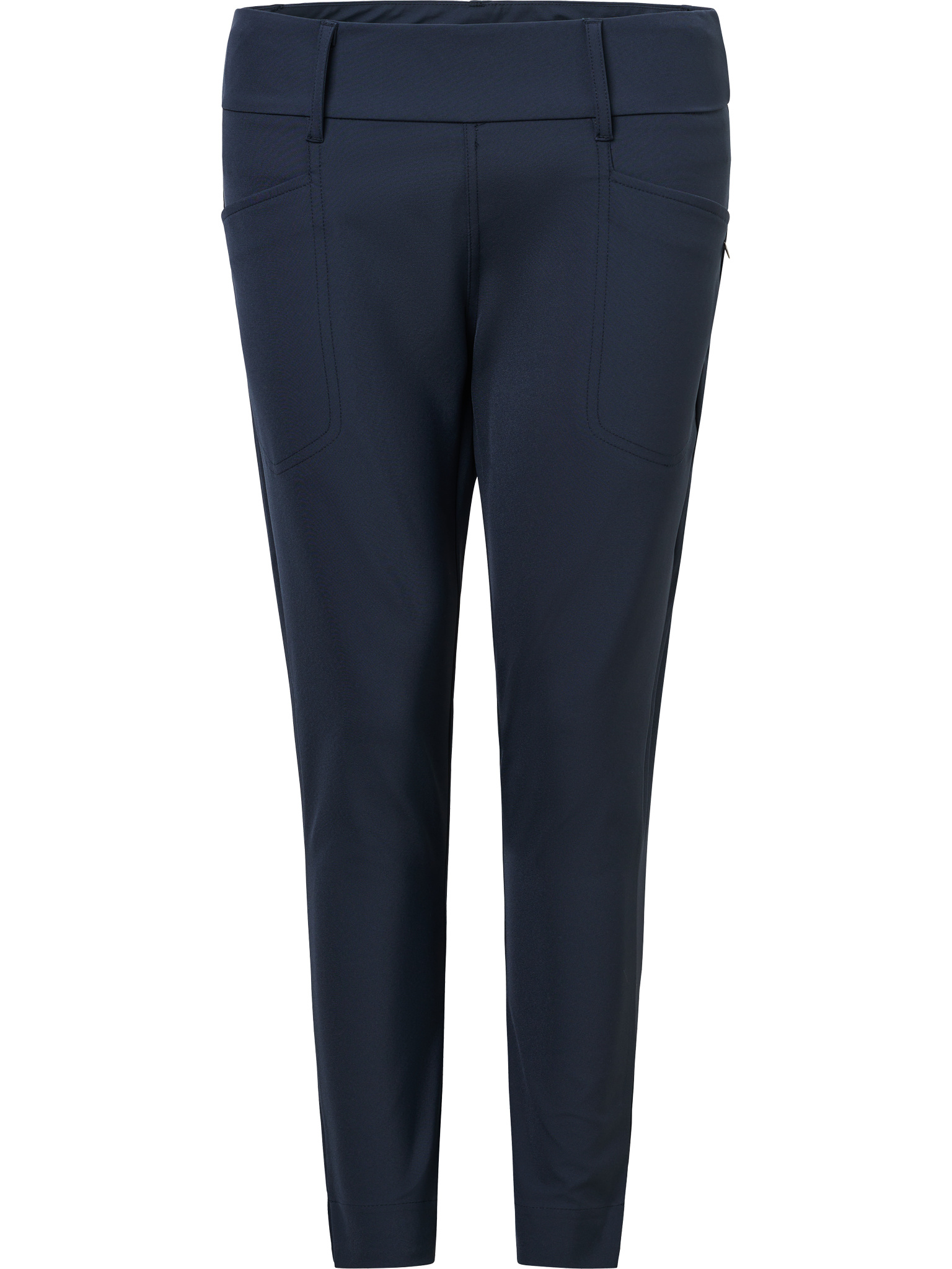 Lds Elite 7/8 trousers mid waist - navy
