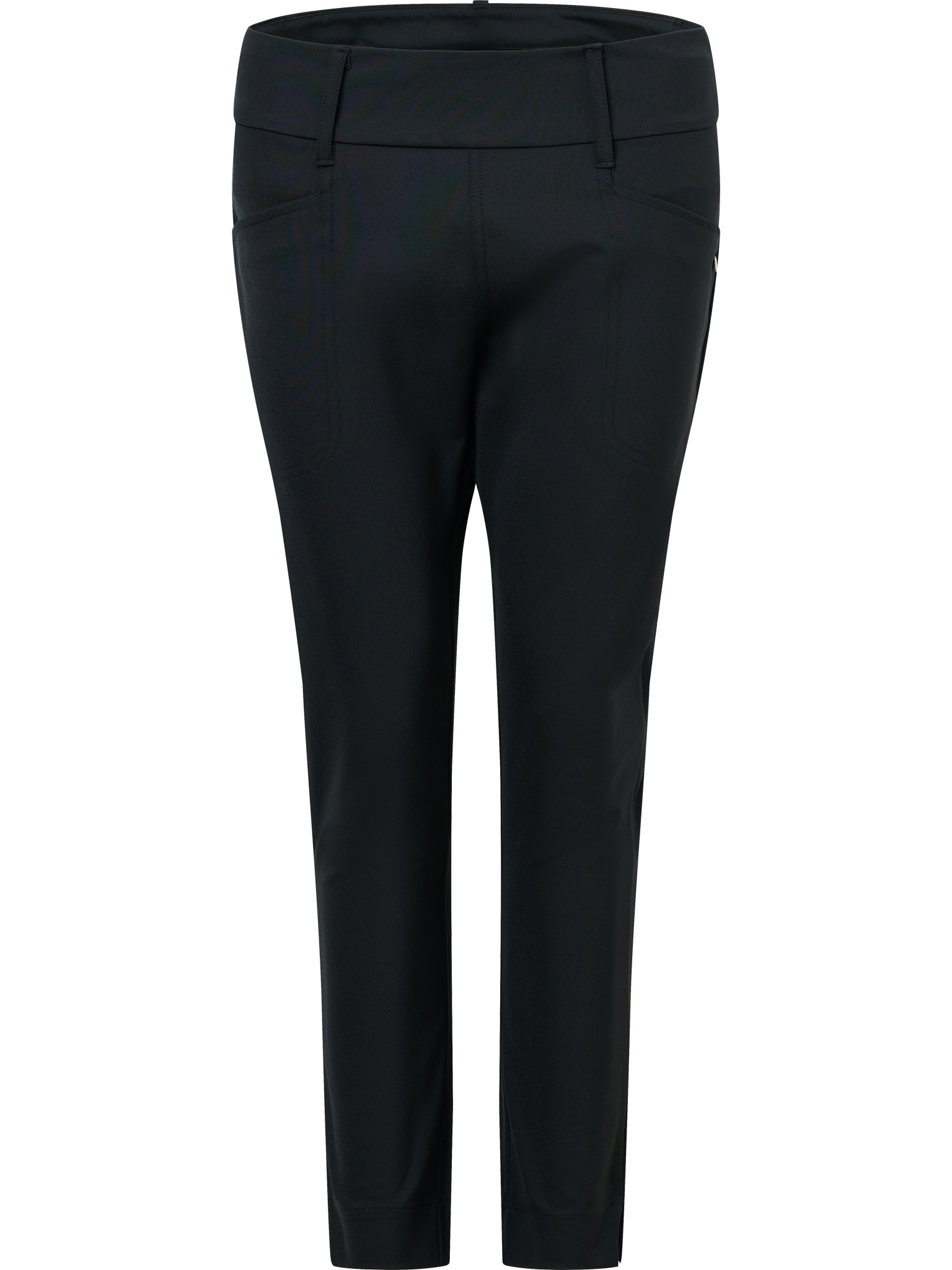Lds Elite 7/8 trousers mid waist - black