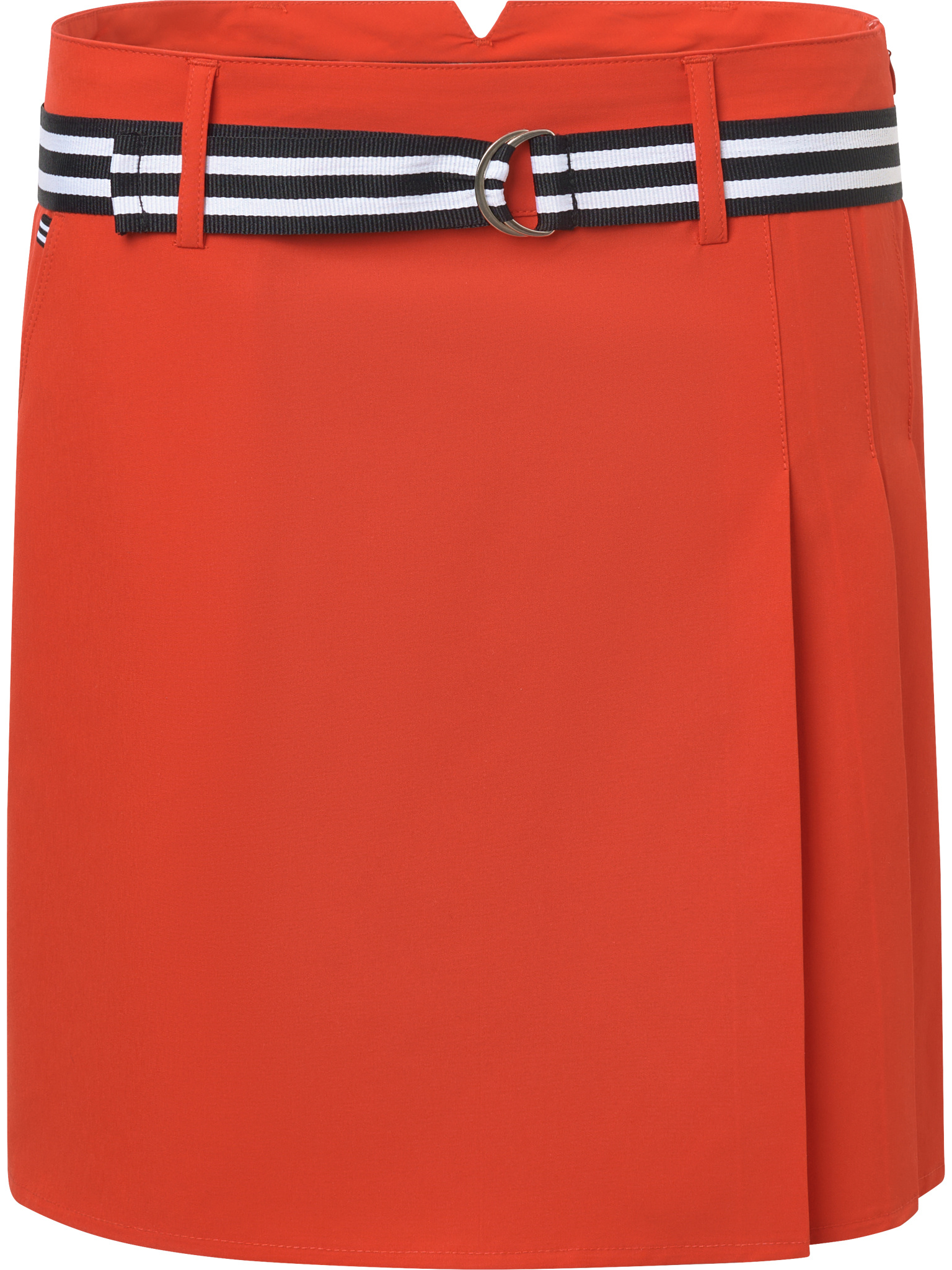 Lds Kildare skort 45cm - poppy red