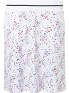 Lds Juliet skort 50cm - white floral Lds Juliet skort 50cm - white floral