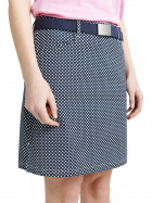 Lds Merion skort 45cm - navy check Lds Merion skort 45cm - navy check