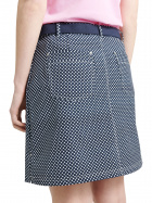 Lds Merion skort 45cm - navy check Lds Merion skort 45cm - navy check