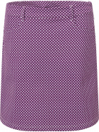 Lds Merion skort 45cm - violet check Lds Merion skort 45cm - violet check