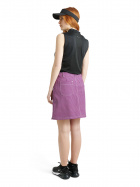 Lds Merion skort 45cm - violet check Lds Merion skort 45cm - violet check