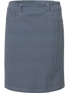 Lds Merion skort 50cm - navy check Lds Merion skort 50cm - navy check