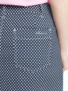 Lds Merion skort 50cm - navy check Lds Merion skort 50cm - navy check