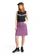 Lds Merion skort 50cm - violet check Lds Merion skort 50cm - violet check