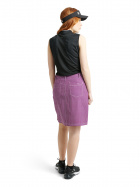 Lds Merion skort 50cm - violet check Lds Merion skort 50cm - violet check
