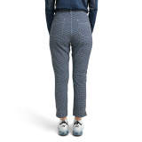Lds Merion 7/8 trousers - navy check Lds Merion 7/8 trousers - navy check
