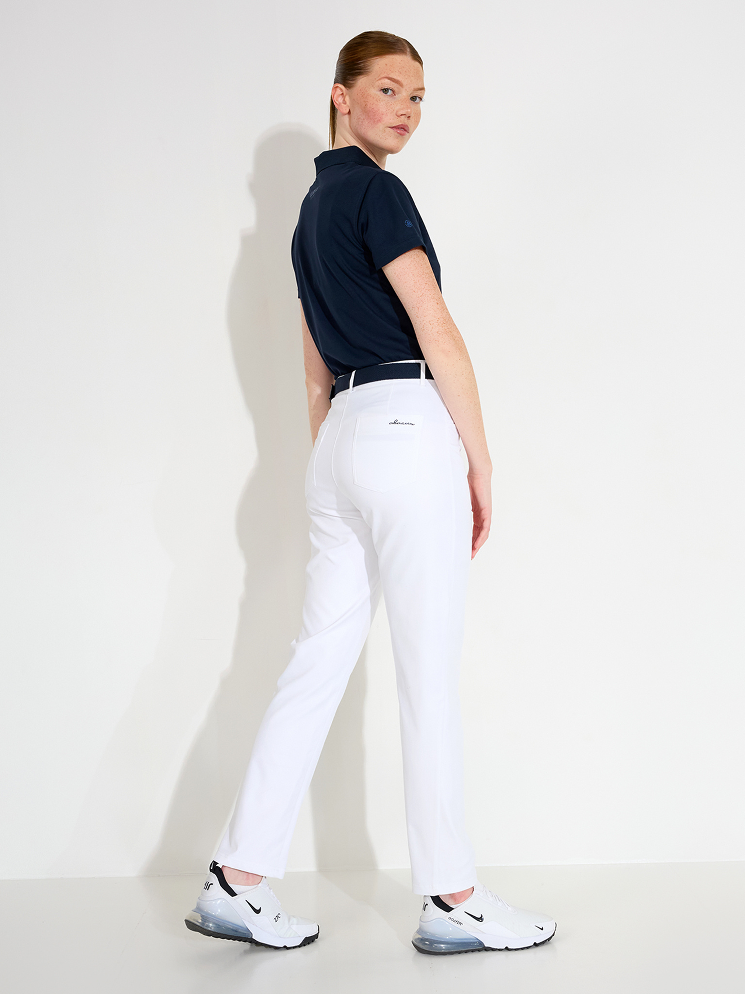 Lds Formby trousers - white