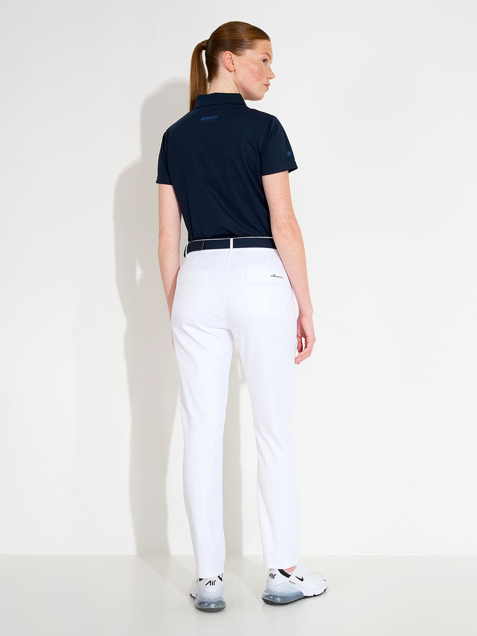 Lds Formby trousers - white
