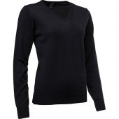 Lds Milano pullover - black