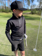 Jr Dunbar halfzip fleece - black Jr Dunbar halfzip fleece - black