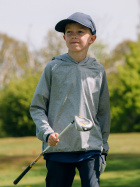 Jr Loop hoodie - lt.greymelange Jr Loop hoodie - lt.greymelange