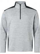 Jr Sunningdale halfzip fleece - lt.grey/black Jr Sunningdale halfzip fleece - lt.grey/black