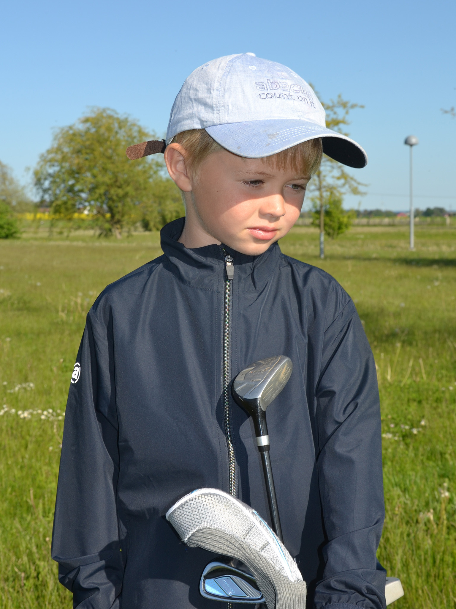 Jr Lytham softshell jacket - navy