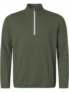 Jr Cradoc halfzip fleece - forest Jr Cradoc halfzip fleece - forest