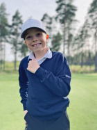 Jr Liffin V-neck pullover - navy Jr Liffin V-neck pullover - navy