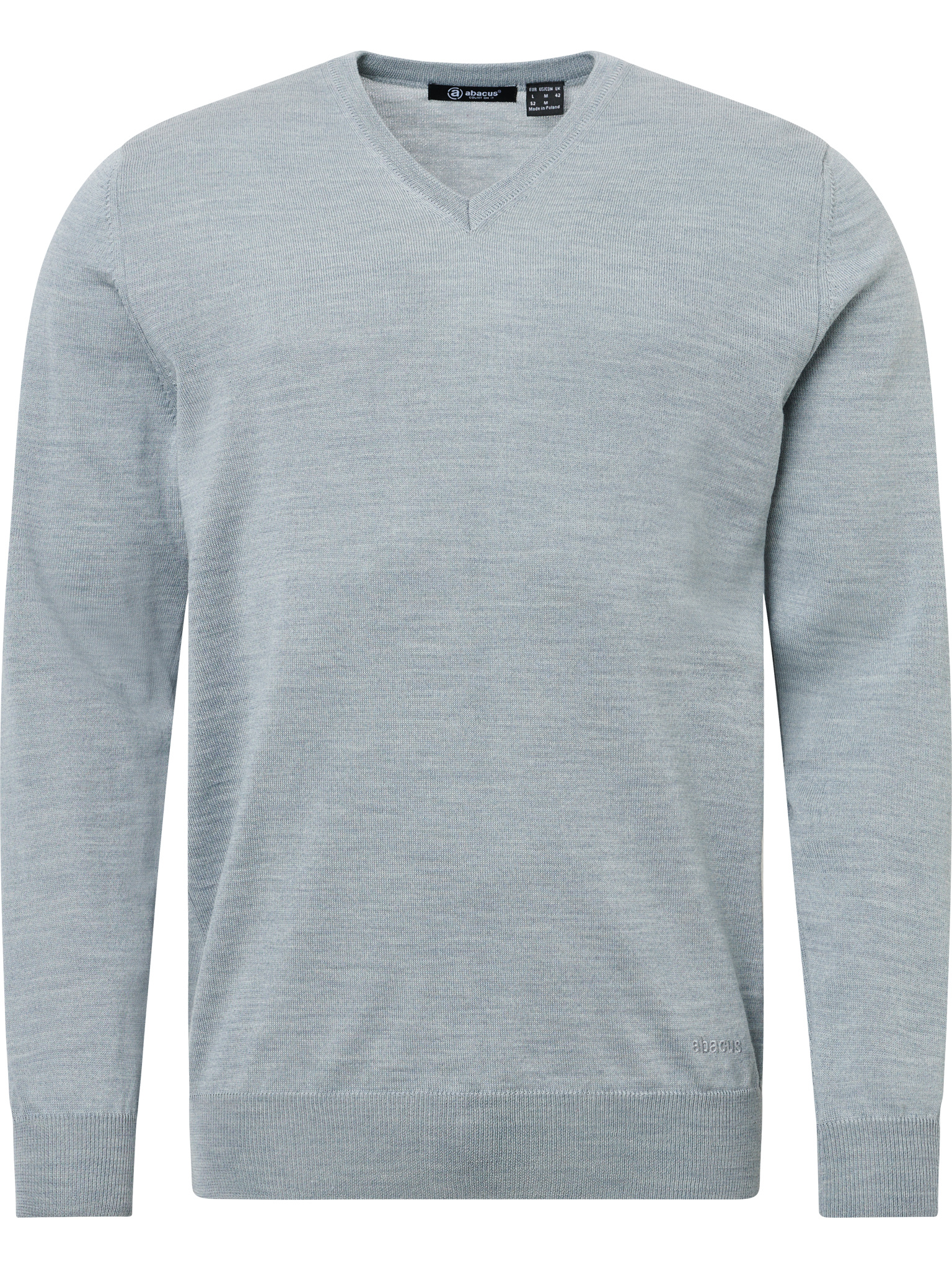 Mens Milano pullover - lt.greymelange