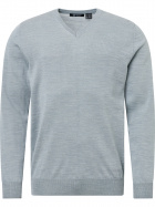 Mens Milano pullover - lt.greymelange Mens Milano pullover - lt.greymelange