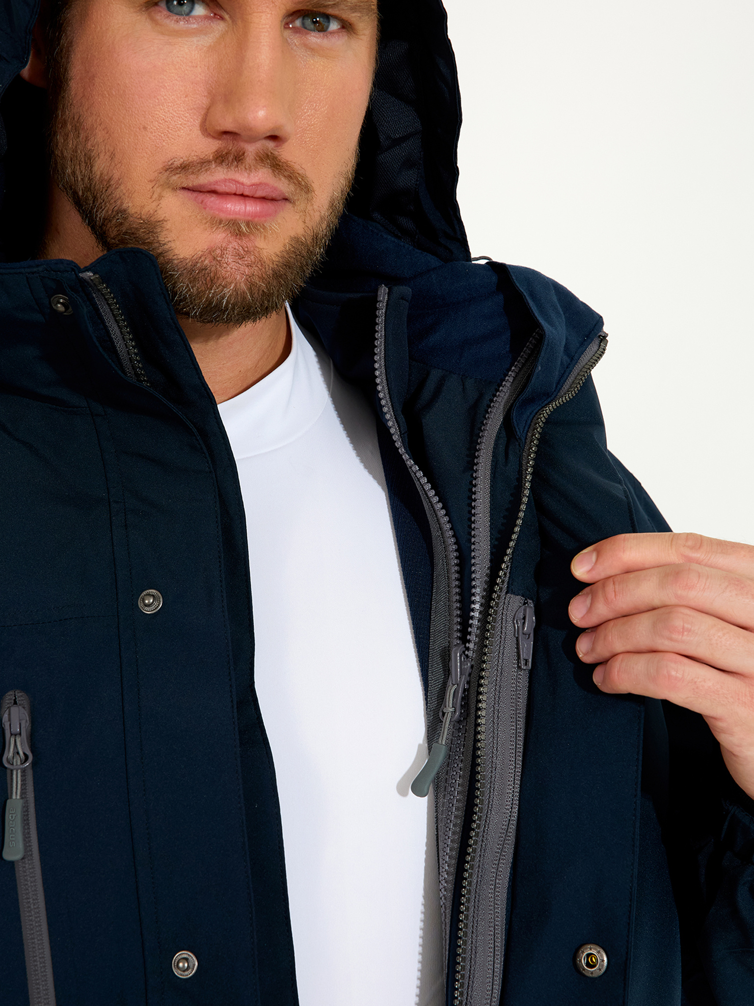 Staff 3 in1 jacket - navy