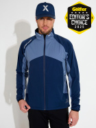 Mens Pitch 37.5 technology rainjacket - dusty blue Mens Pitch 37.5 technology rainjacket - dusty blue