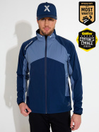 Mens Pitch 37.5 technology rainjacket - dusty blue Mens Pitch 37.5 technology rainjacket - dusty blue