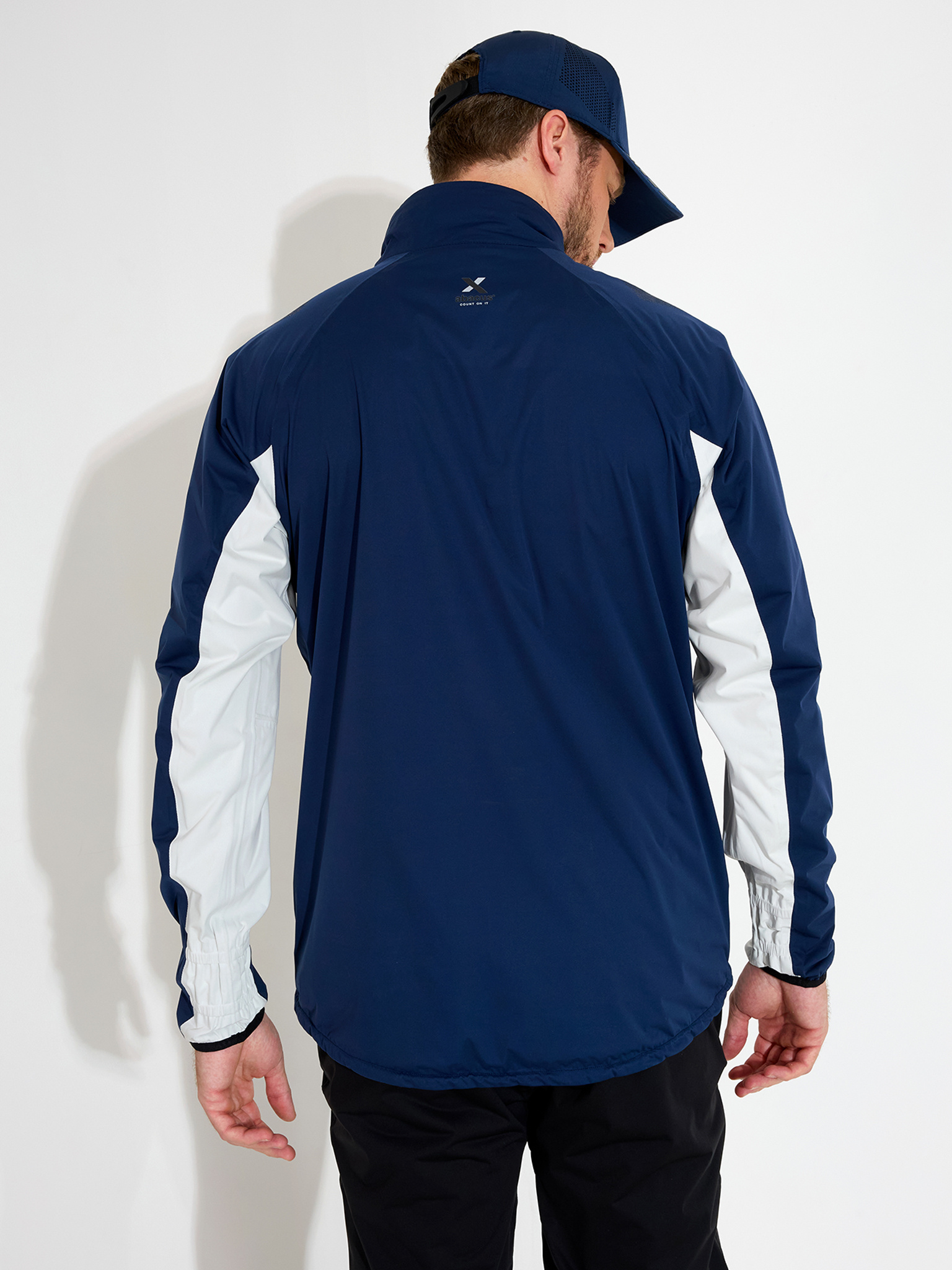 Mens Pitch 37.5 technology waterproof halfzip - clam