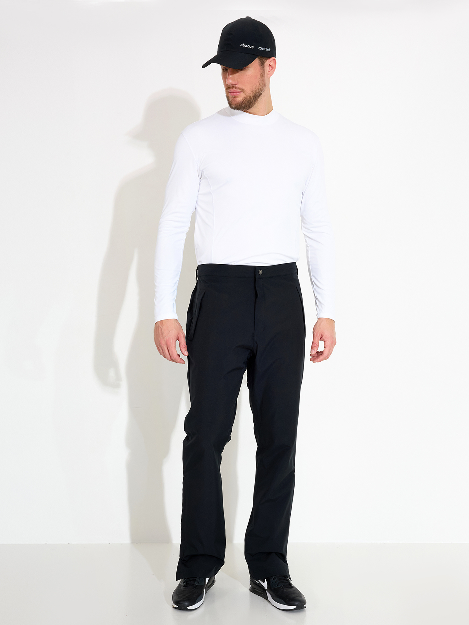 Mens Links raintrousers - black