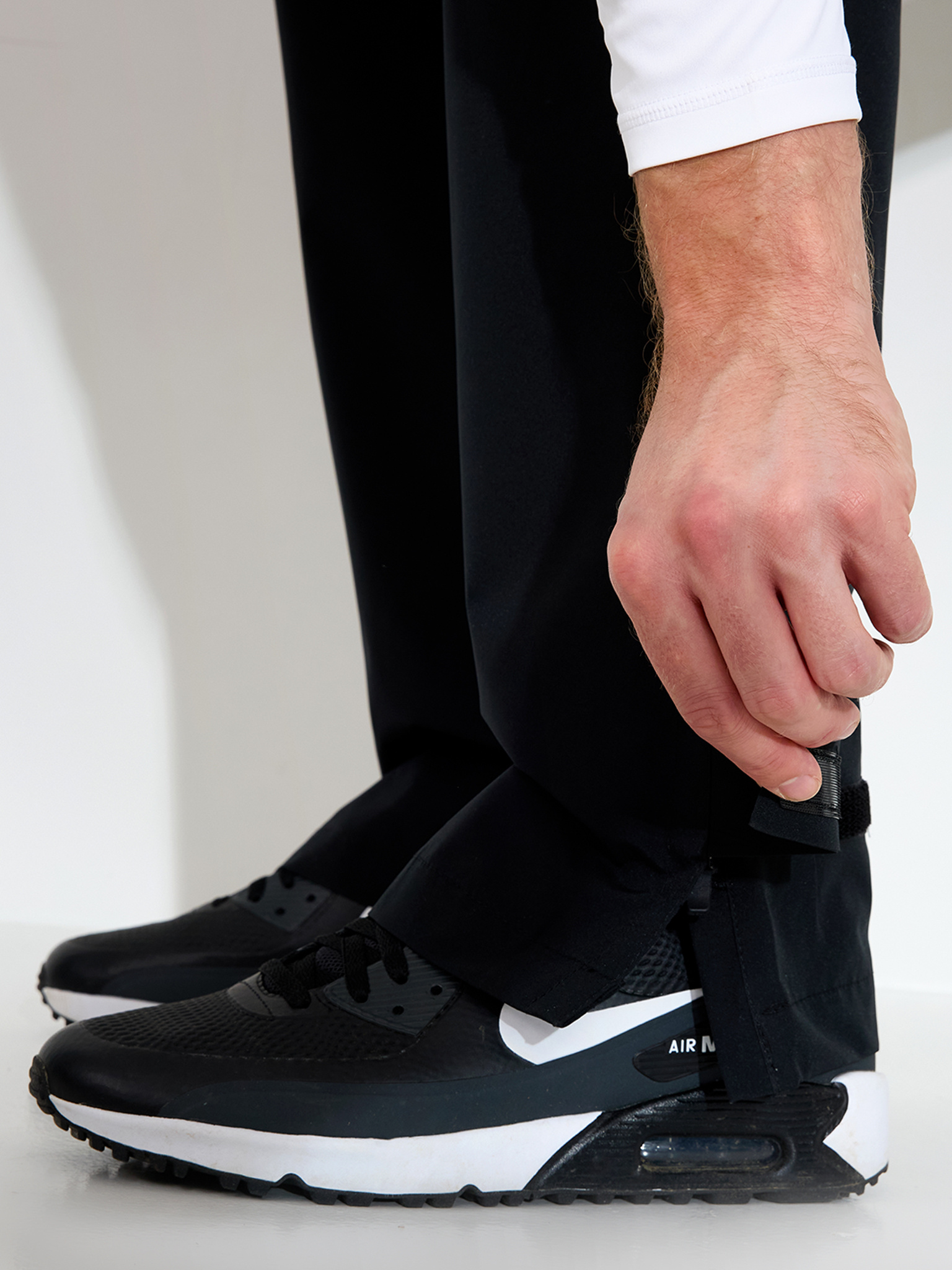 Mens Links raintrousers - black