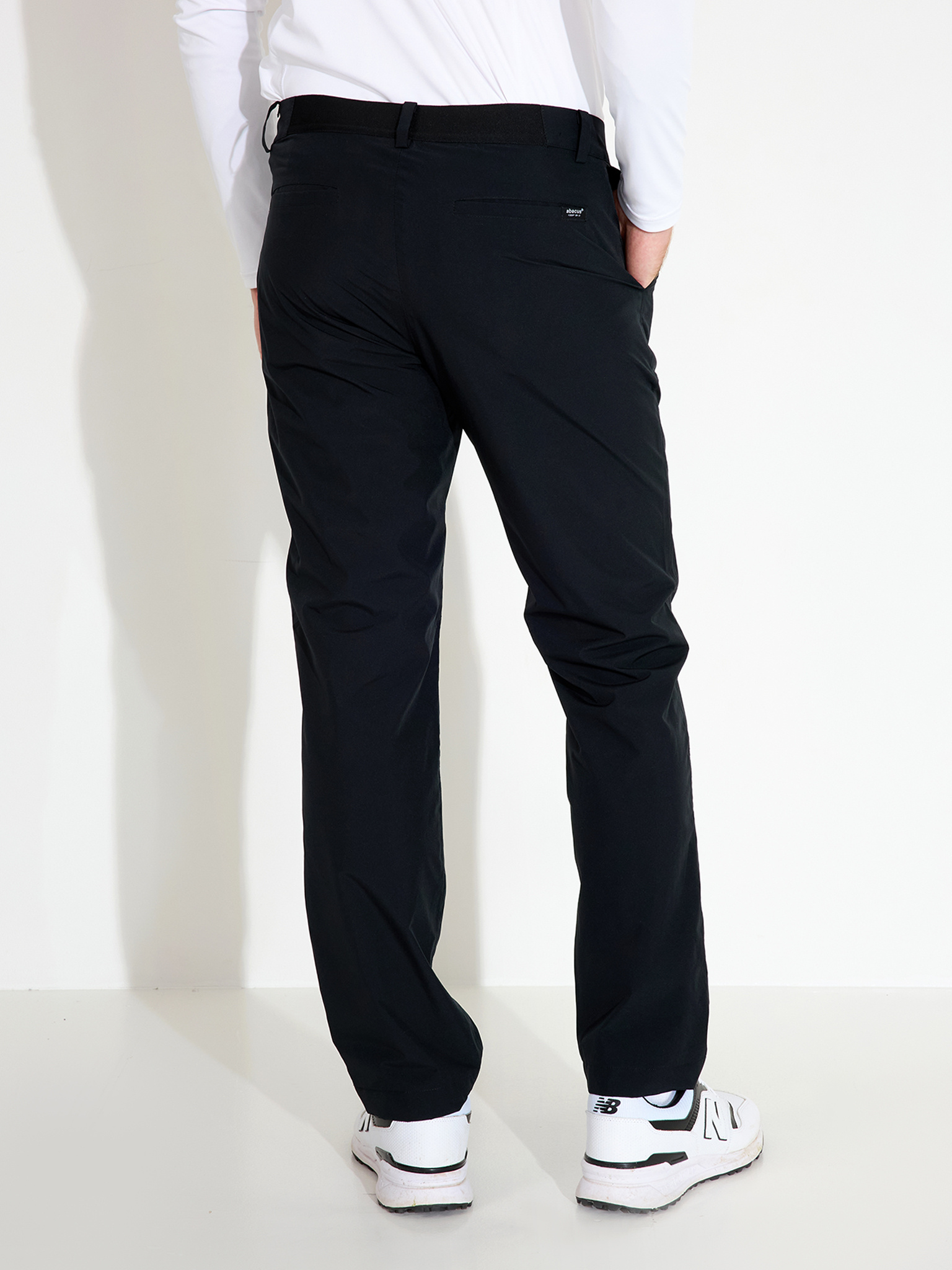 Mens Links warm waterproof trousers - black