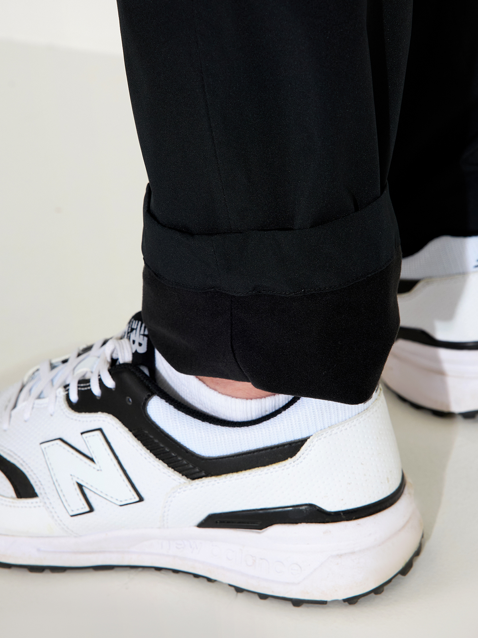 Mens Links warm waterproof trousers - black