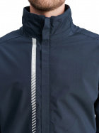 Mens Links stretch rainjacket - navy Mens Links stretch rainjacket - navy