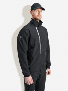 Mens Links stretch rainjacket - black Mens Links stretch rainjacket - black