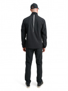 Mens Links stretch rainjacket - black Mens Links stretch rainjacket - black